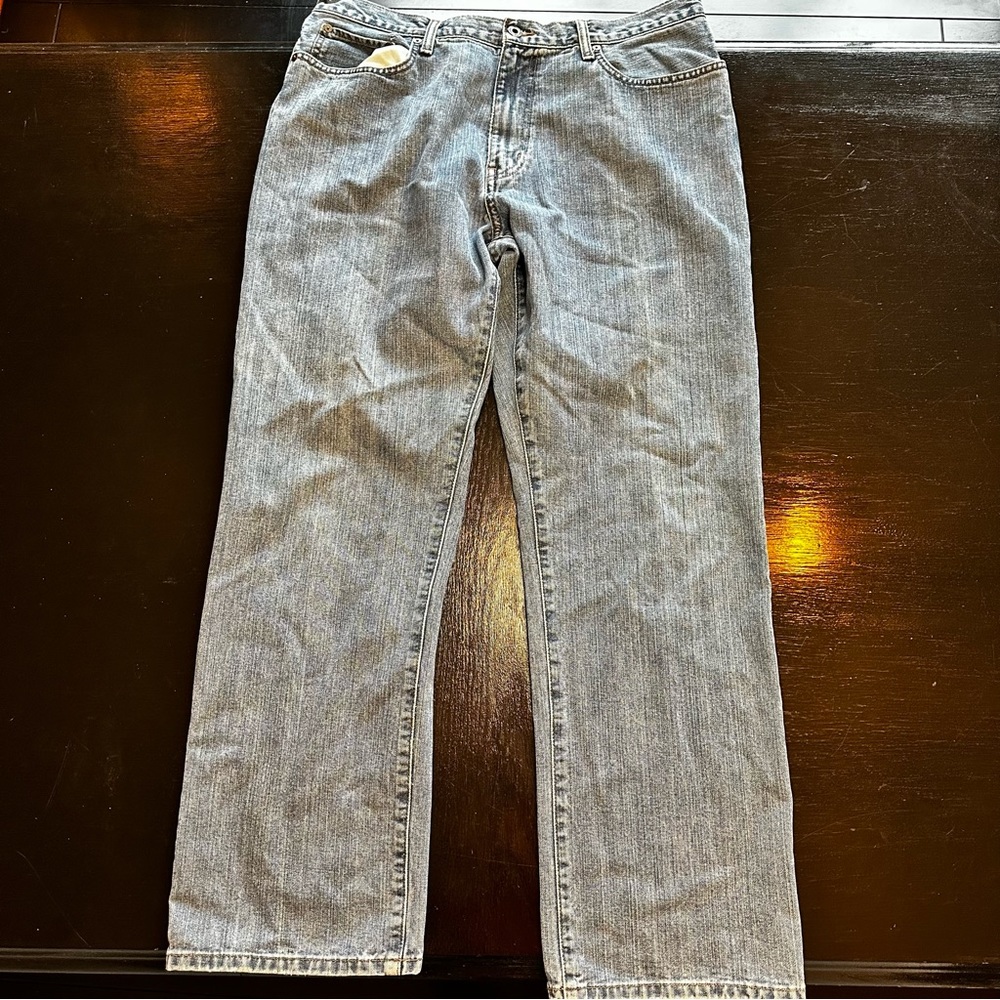 Vintage Eddie Bauer 36x32 Relaxed Fit Jean Denim Light Wash Dad Jean y2k Mexico